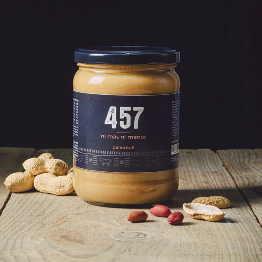 CREMA DE CACAHUETES 457 PALEOBULL 500GR