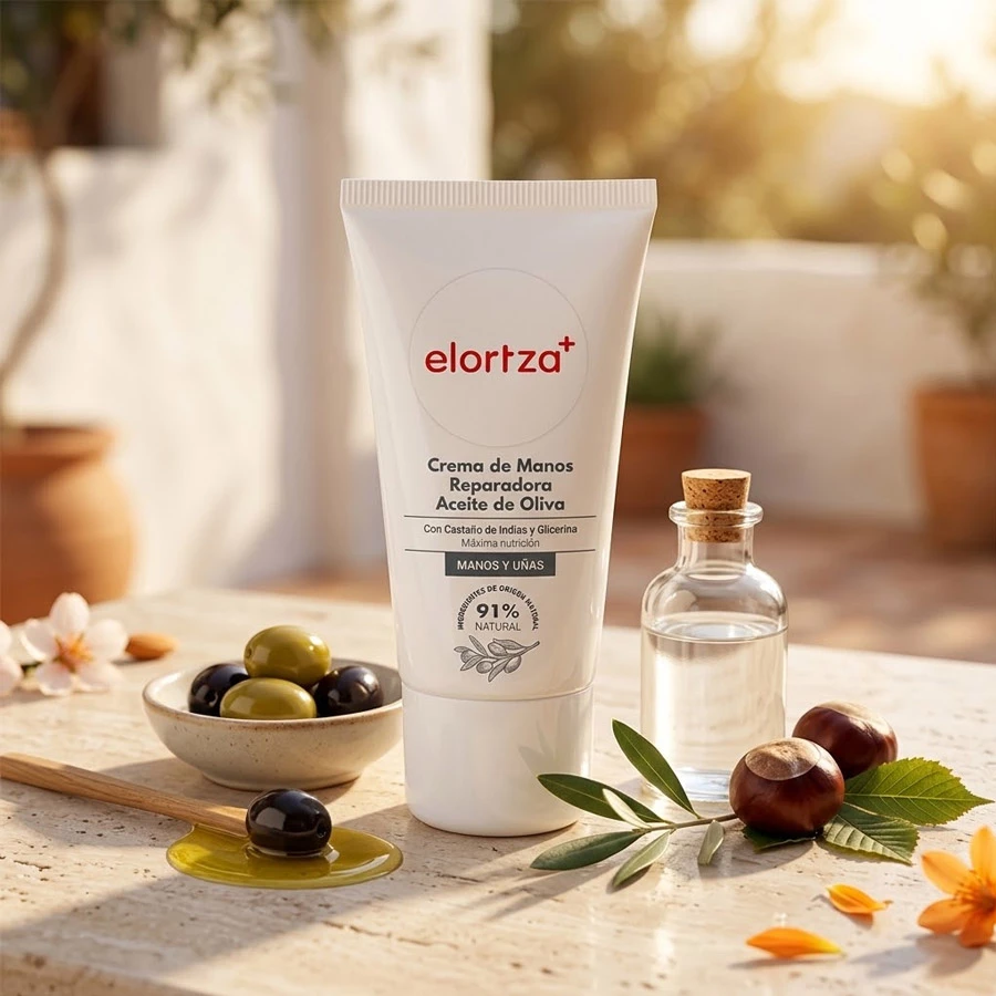 CREMA DE MANOS REPARADORA ACEITE DE OLIVA ELORTZA BOTIKA 50ML