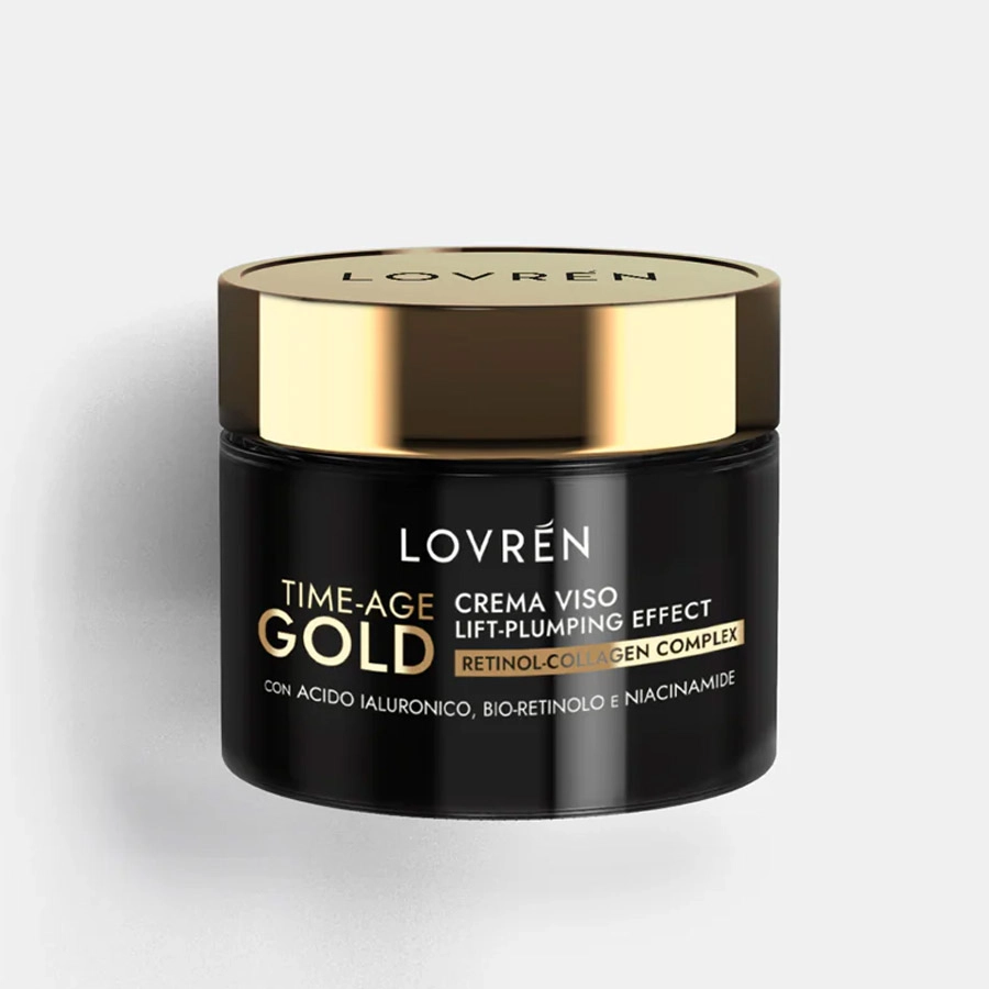 CREMA FACIAL TIME-AGE GOLD EFECTO LIFT-PLUMPING LOVREN 30ML