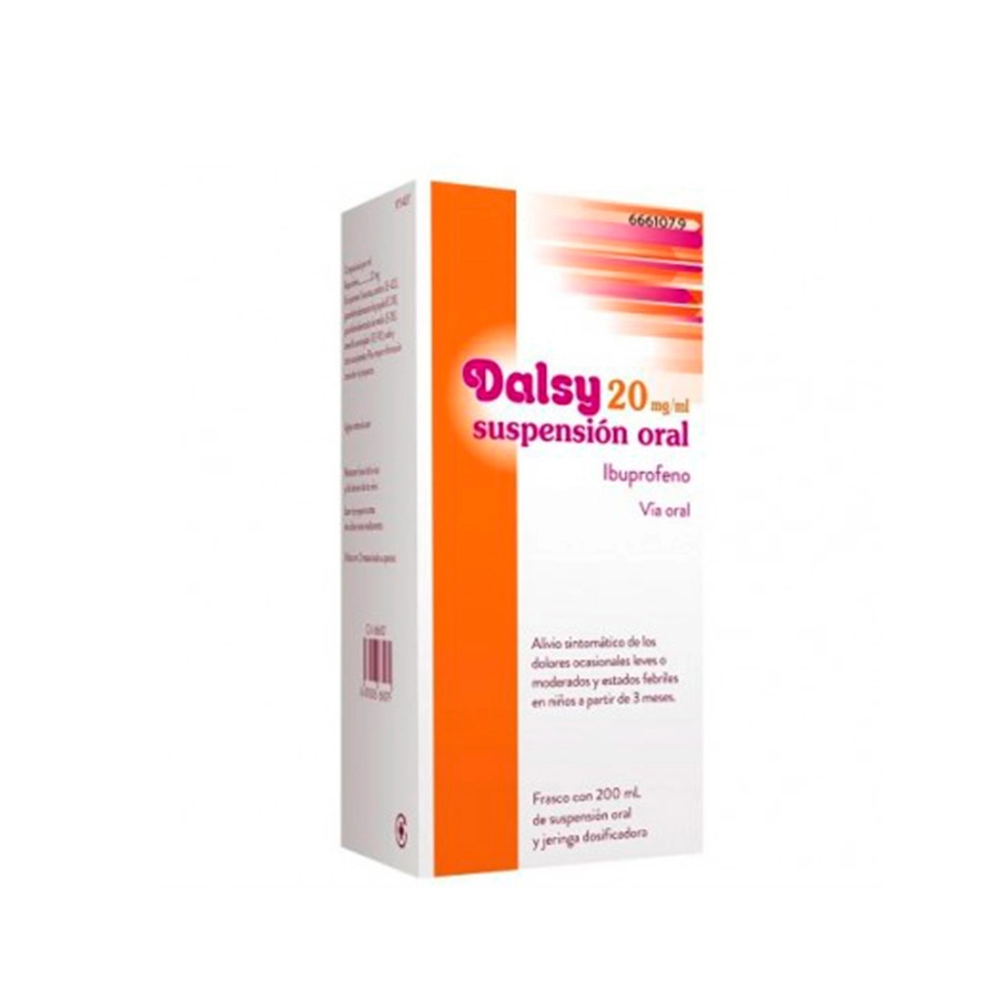 DALSY 20 MG/ML SUSPENSION ORAL 1 FRASCO 150 ML