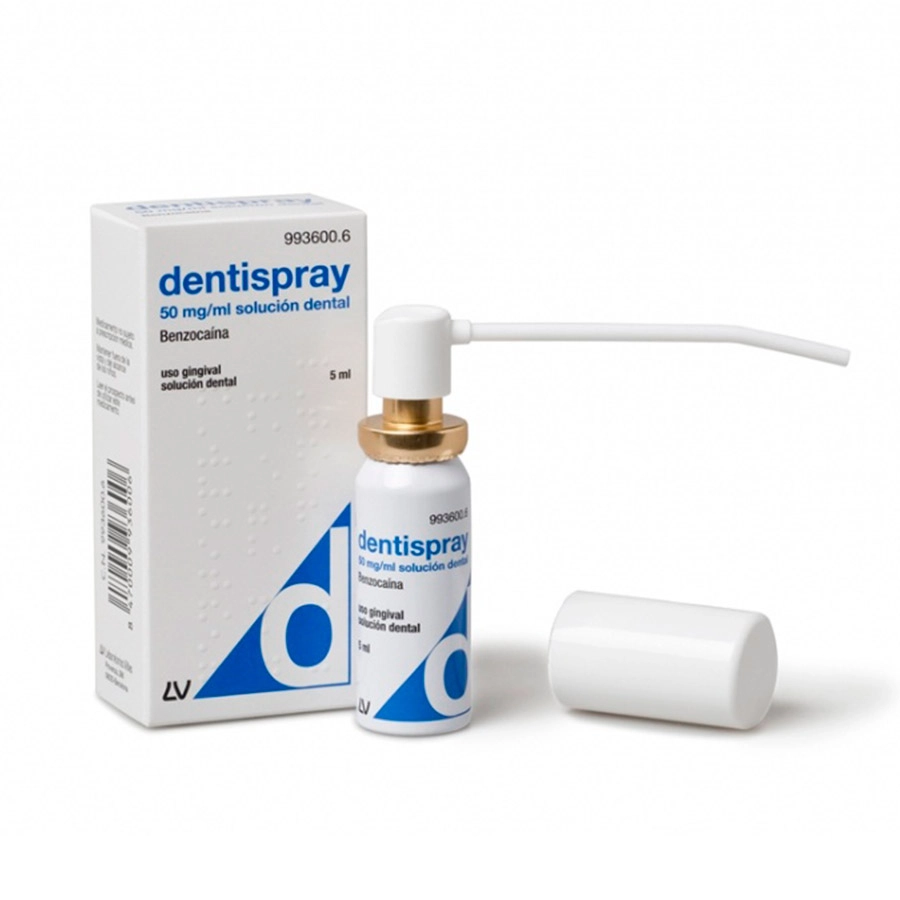 DENTISPRAY 50 MG/ML SOLUCION DENTAL 1 FRASCO 5 ML