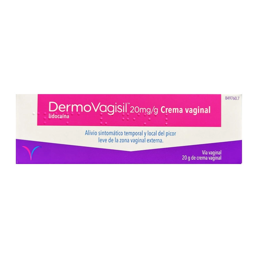 DERMOVAGISIL PICOR 20 MG/G CREMA VAGINAL 1 TUBO 20 G