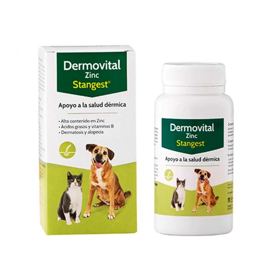 DERMOVITAL OMEGA 3-6-9 PROTEGE PELO Y PIEL PARA MASCOTAS 60 CAPSULAS