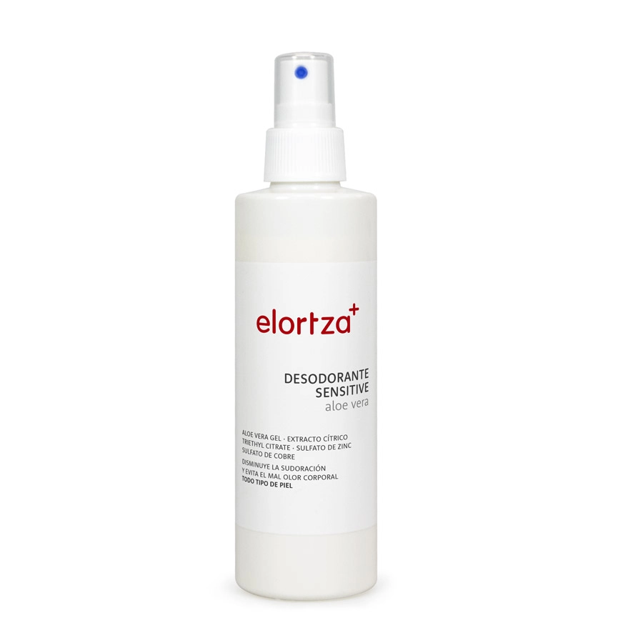 DESODORANTE SENSITIVE ALOE VERA SPRAY ELORTZA BOTIKA 100ML