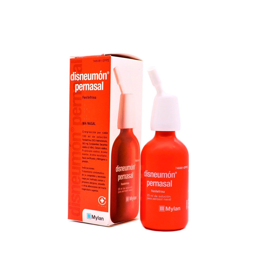 DISNEUMON PERNASAL 5 MG/ML SOLUCION PARA PULVERIZACION NASAL 1 ENVASE 25 ML