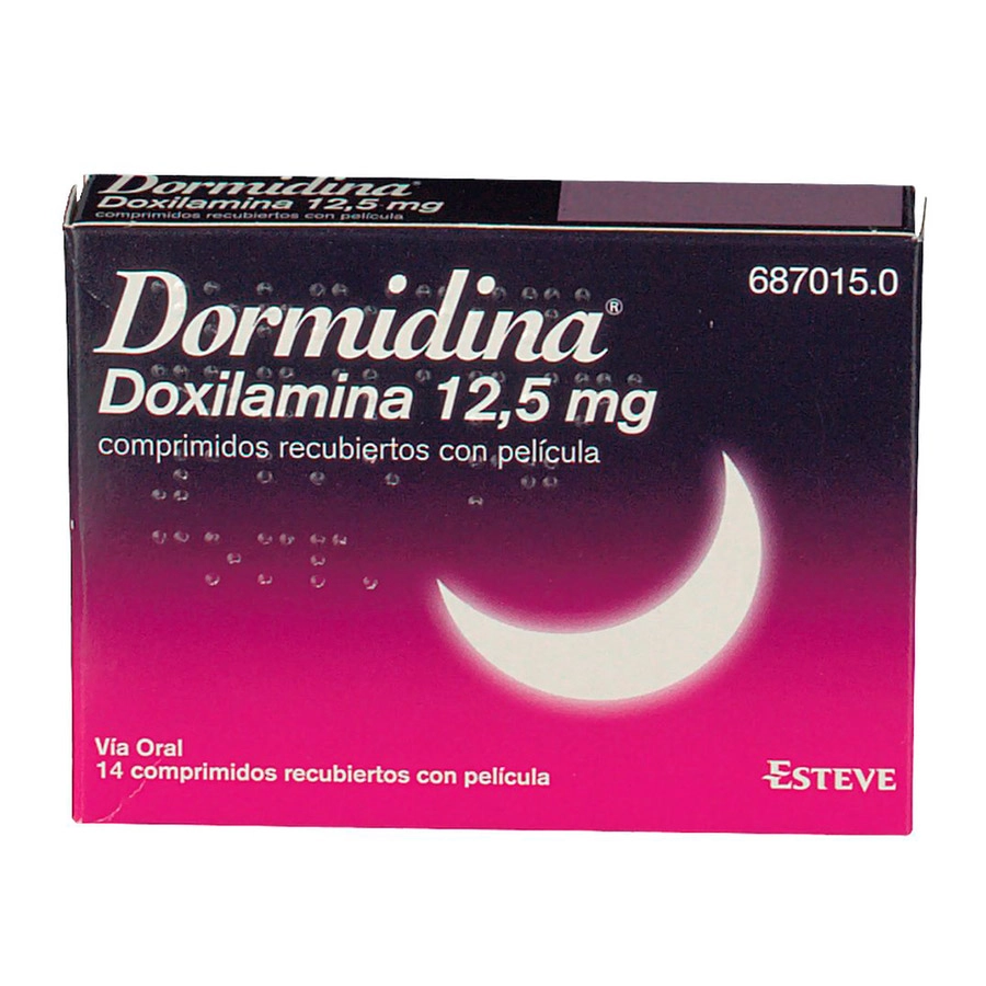 DORMIDINA 12,5 MG 14 COMPRIMIDOS RECUBIERTOS