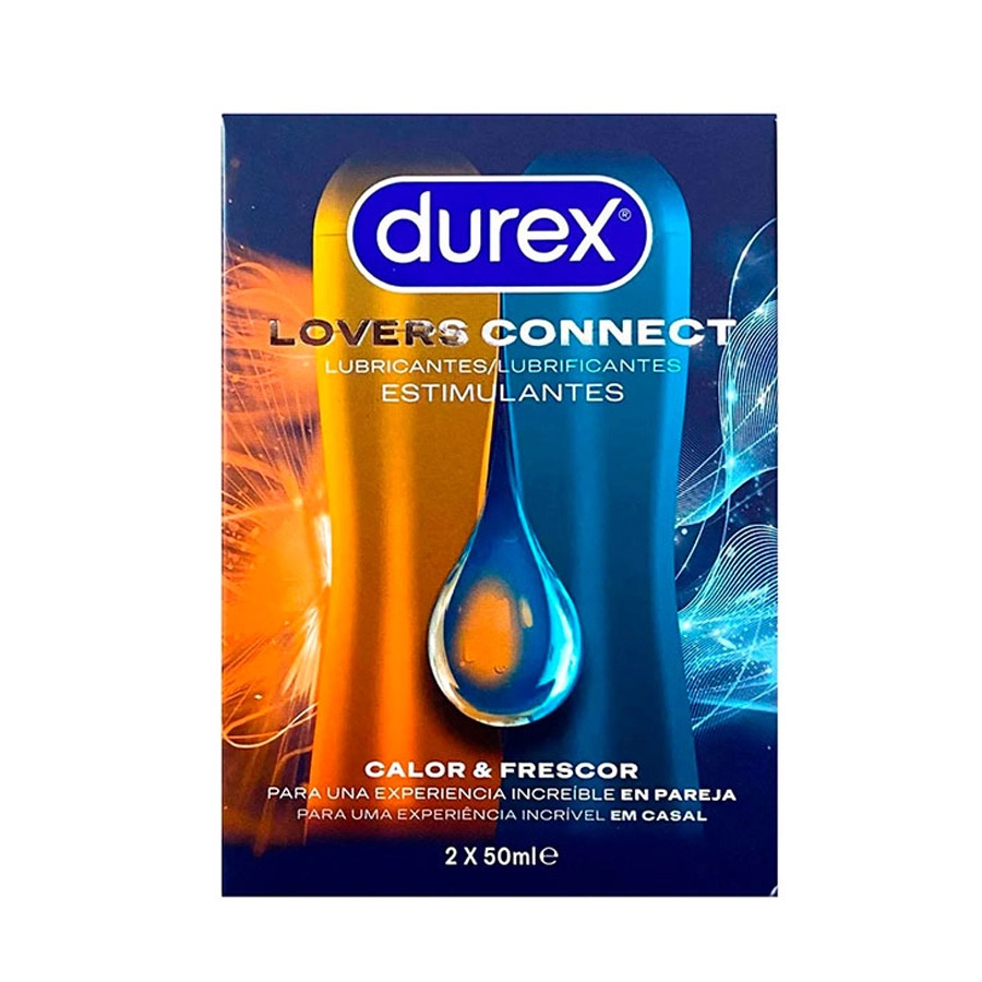 DUREX LOVERS CONNECT  2 UNIDADES 50 ML
