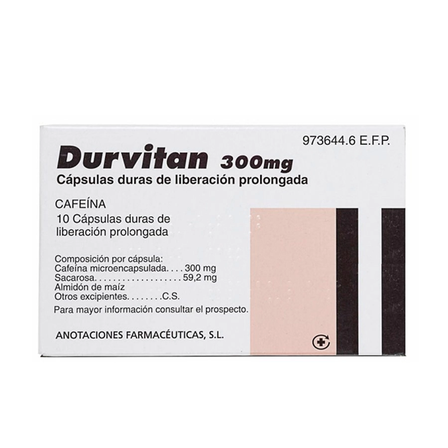 DURVITAN 300 MG 10 CAPSULAS LIBERACION PROLONGADA