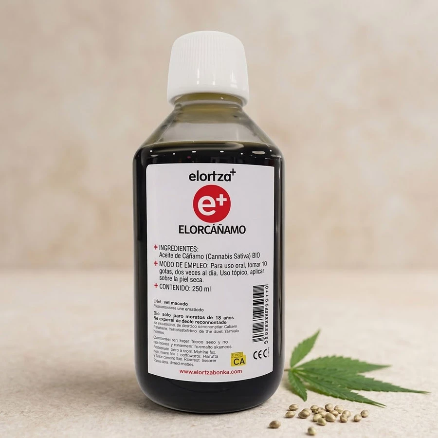 ELOR CAÑAMO ELORTZA BOTIKA ACEITE ECOLOGICO 250ML
