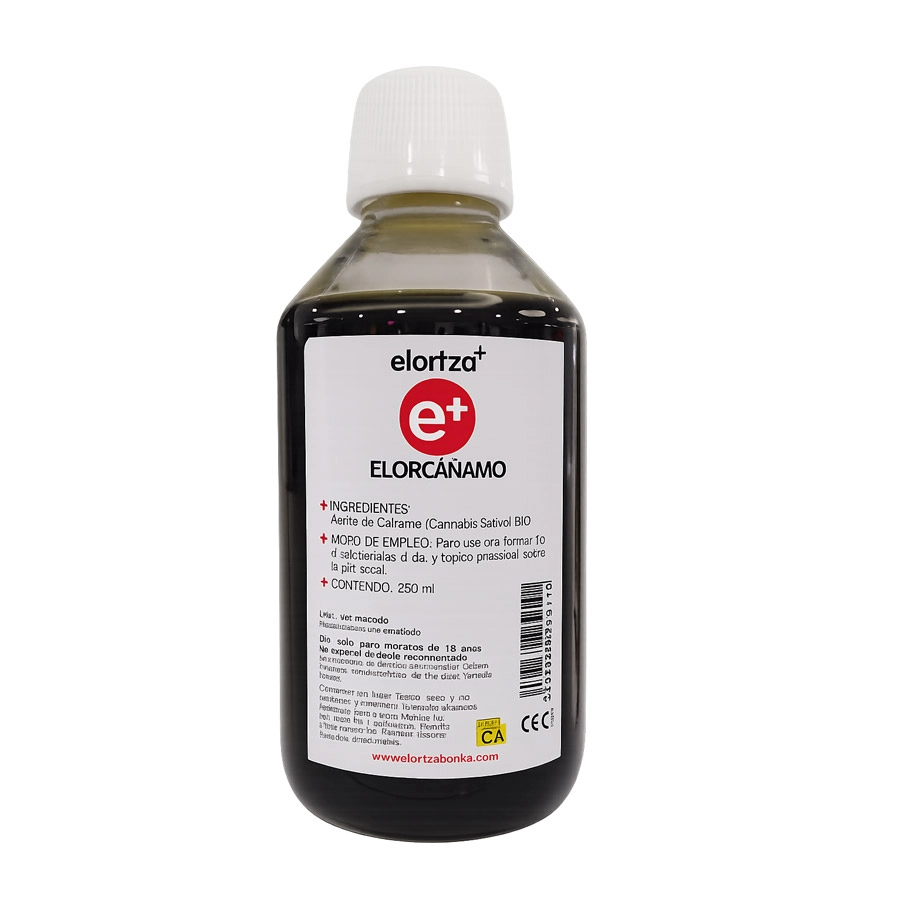 ELOR CAÑAMO ELORTZA BOTIKA ACEITE ECOLOGICO 250ML