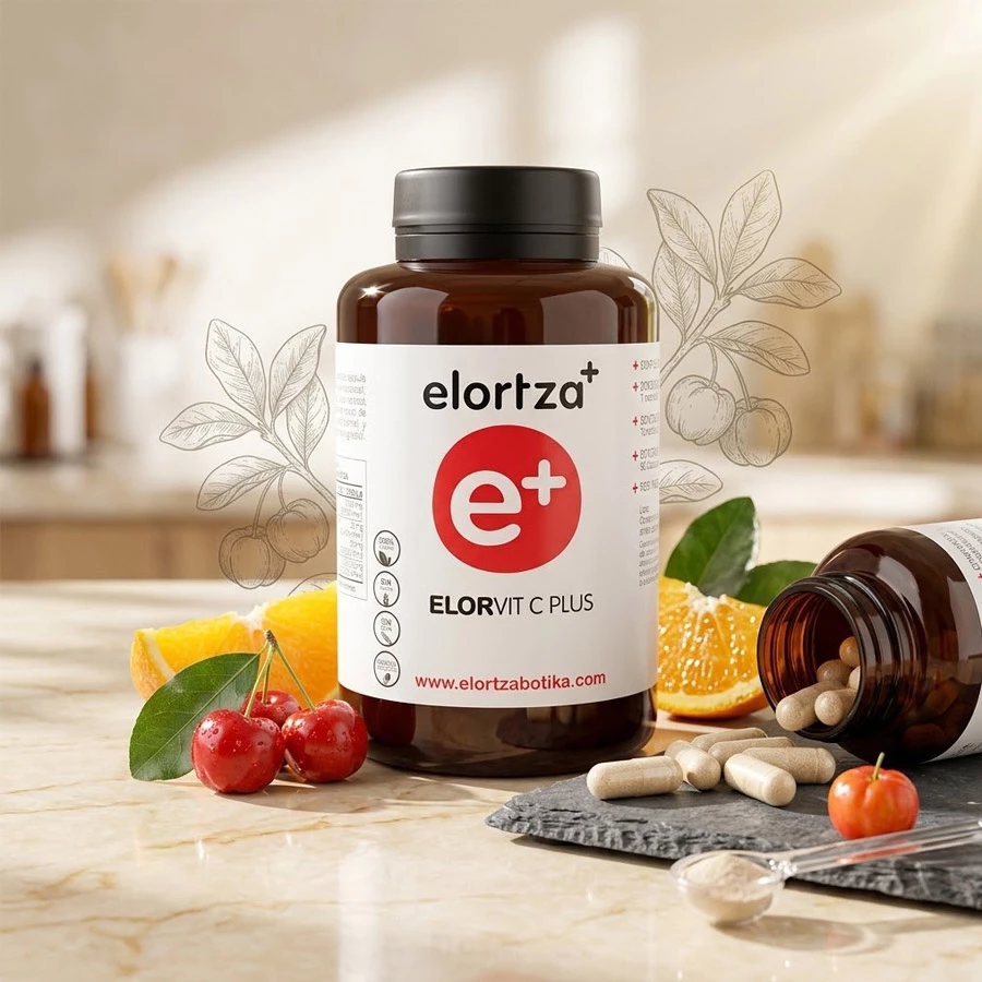 ELORVIT C PLUS ELORTZA BOTIKA 90 CAPSULAS