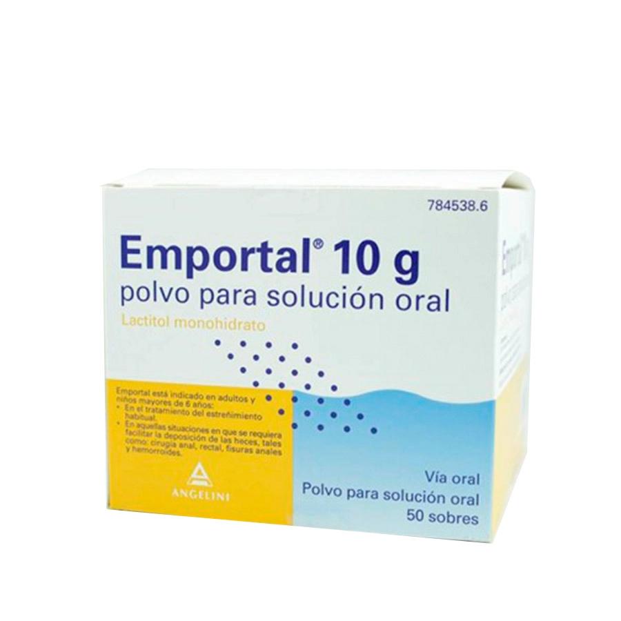 EMPORTAL 10 G 50 SOBRES POLVO PARA SOLUCION ORAL