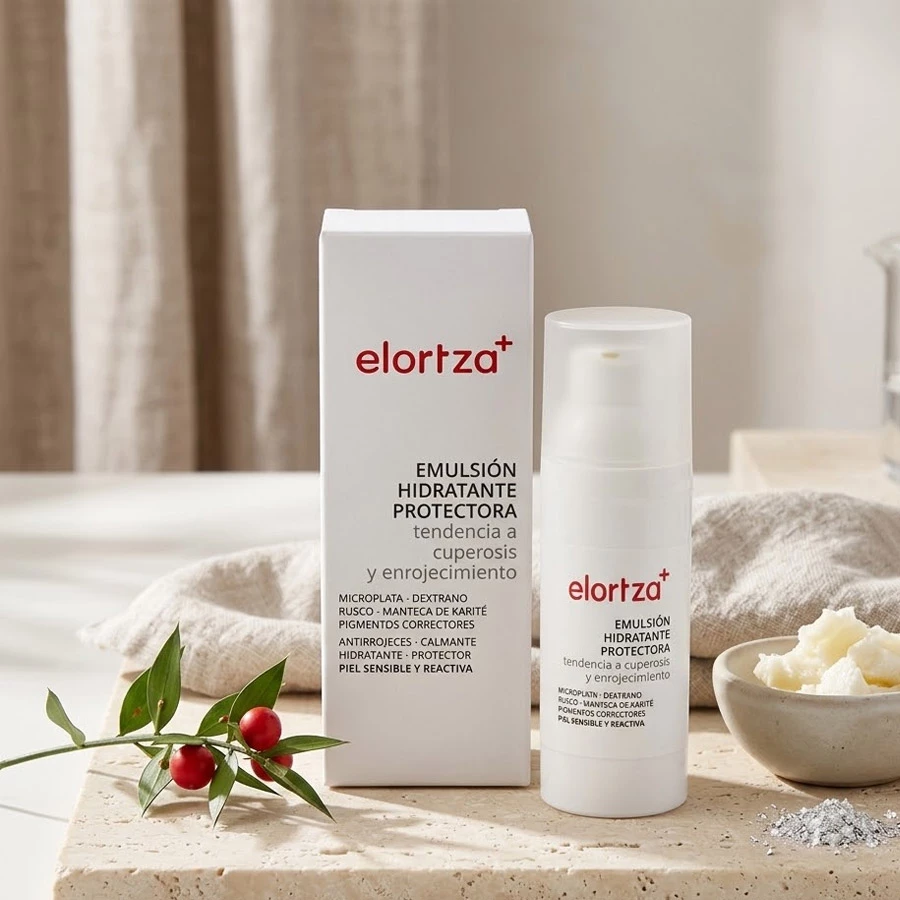 EMULSION HIDRATANTE PROTECTORA CUPEROSIS Y ROJECES ELORTZA BOTIKA 50ML