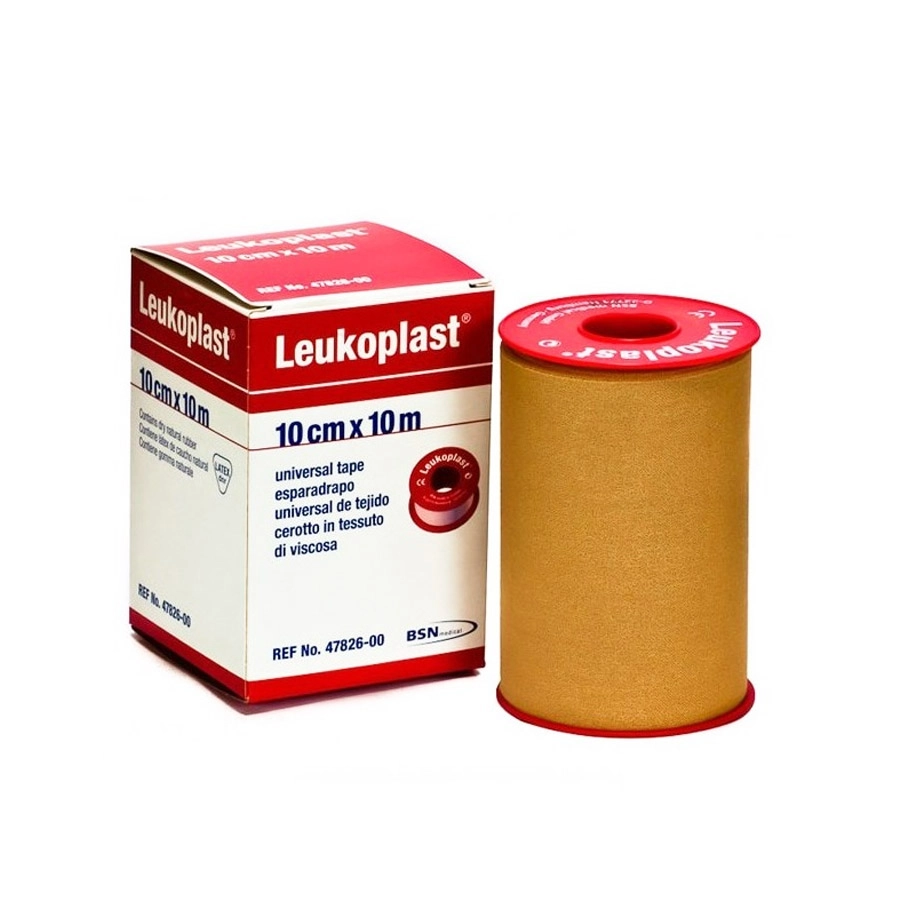 ESPARADRAPO LEUKOPLAST 1 UNIDAD 10 M X 10 CM COLOR CARNE