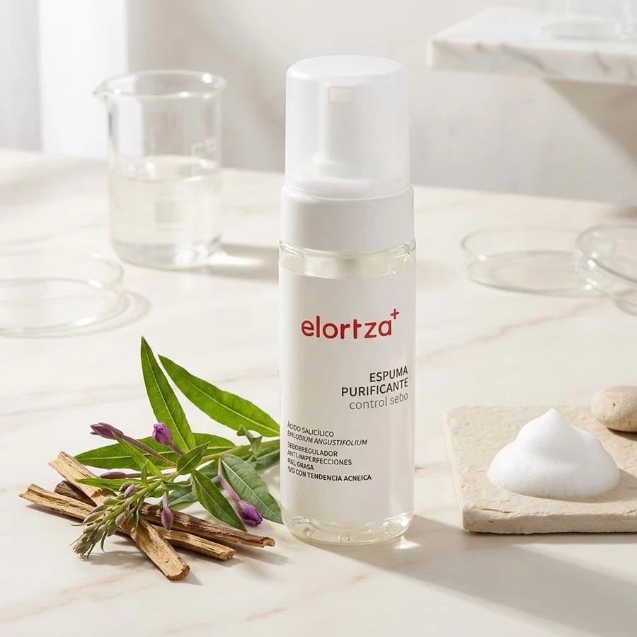 ESPUMA FACIAL PURIFICANTE PIELES GRASAS ELORTZA BOTIKA 150ML