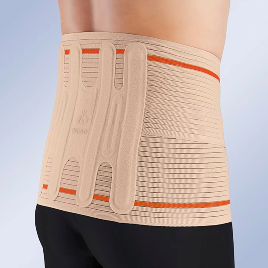 EVOTEC FAJA SACROLUMBAR SEMIRRÍGIDA GRIS TALLA 1 (83-91) ORLIMAN