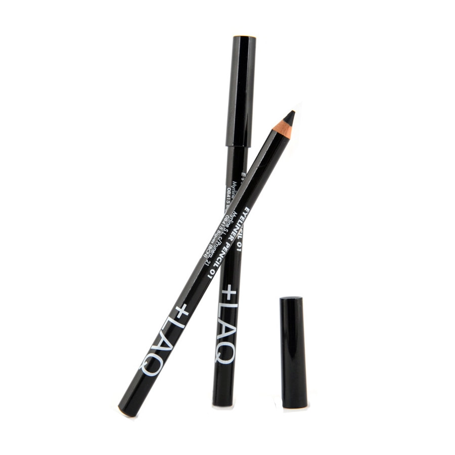 EYELINER LAPIZ NEGRO 01 +LAQ COLOURS