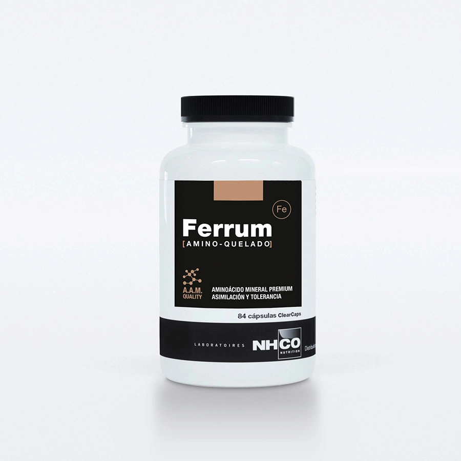 FERRUM AMINO-QUELADO NHCO 84 CAPSULAS