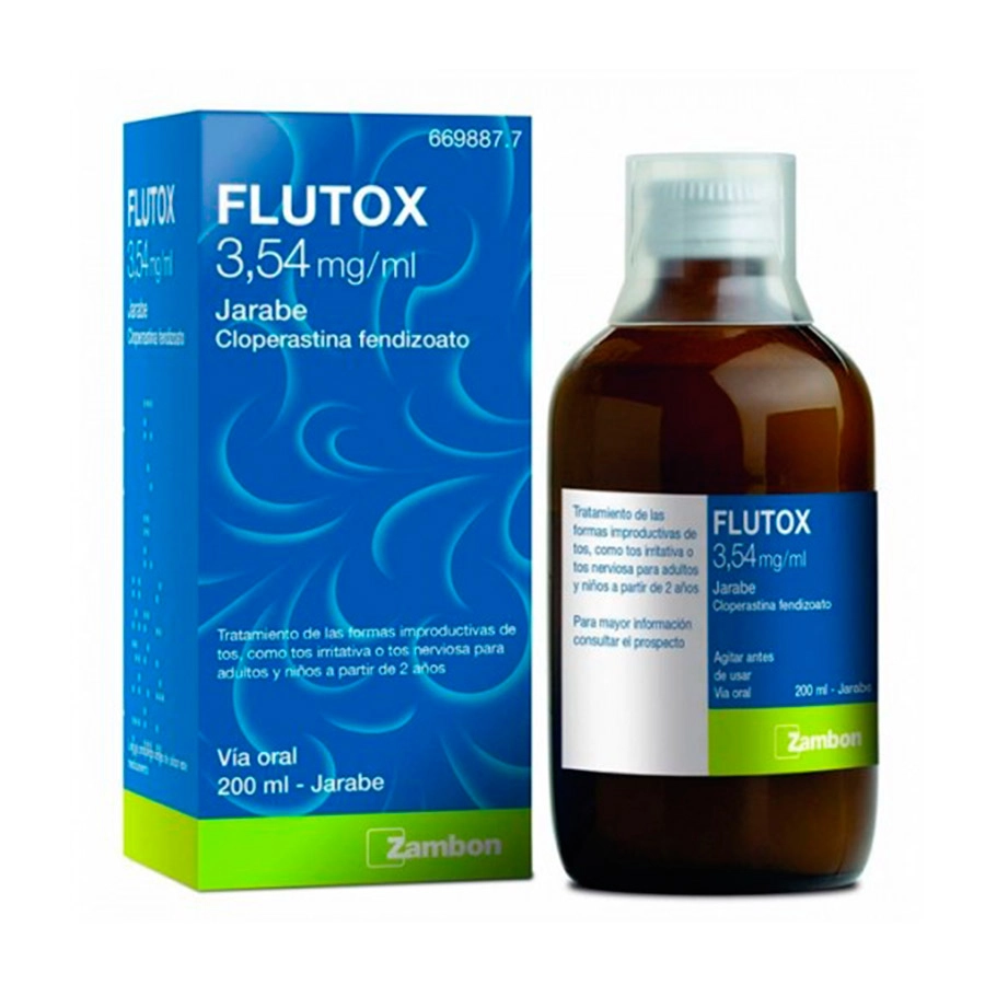 FLUTOX 3,54 MG/ML JARABE 1 FRASCO 200 ML