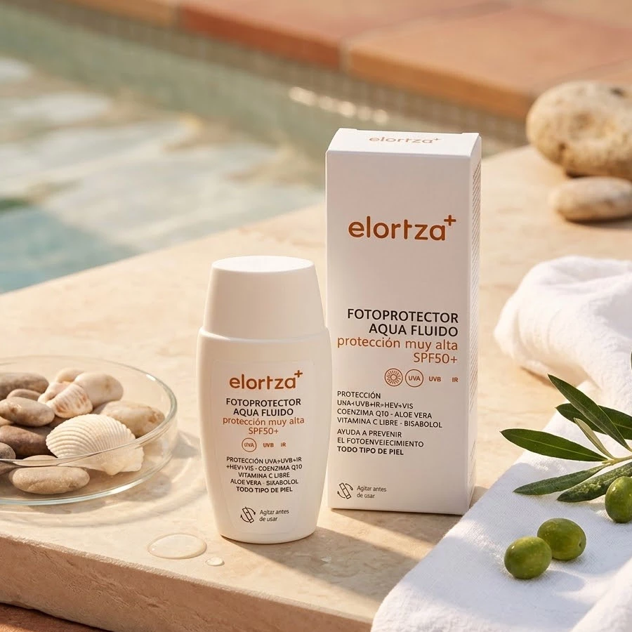 FOTOPROTECTOR AQUA FLUID SPF50+ 50ML ELORTZA BOTIKA