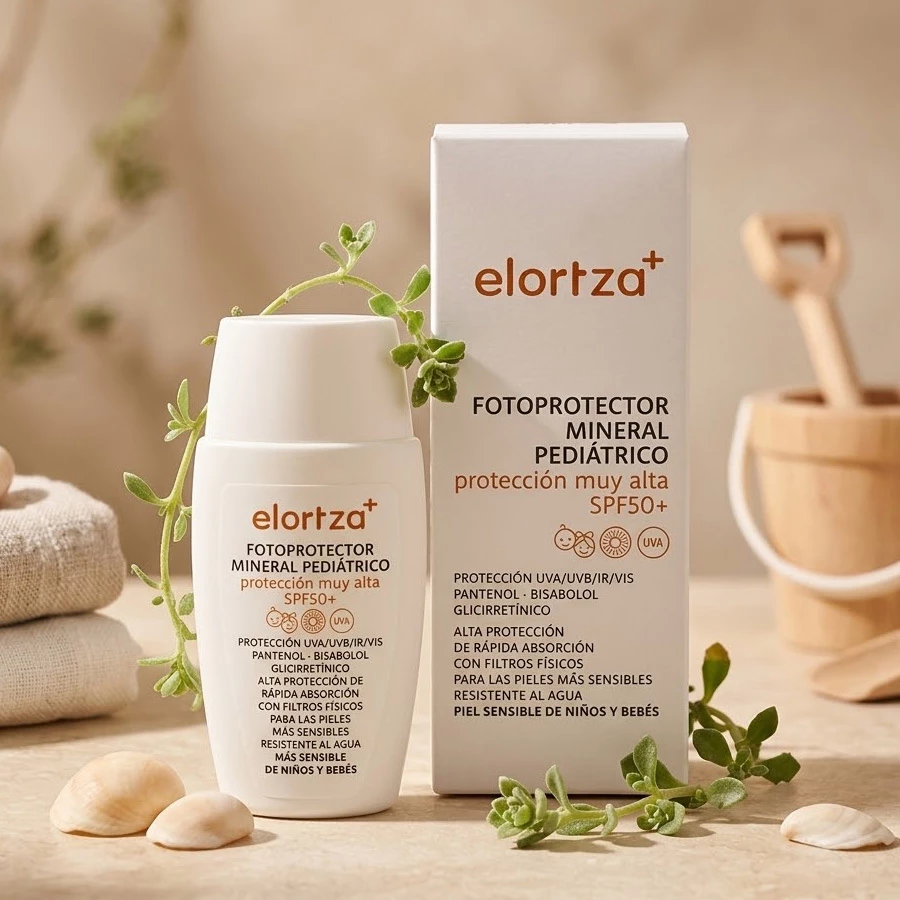 FOTOPROTECTOR MINERAL PEDIAT SPF50+ 50ML ELORTZA BOTIKA