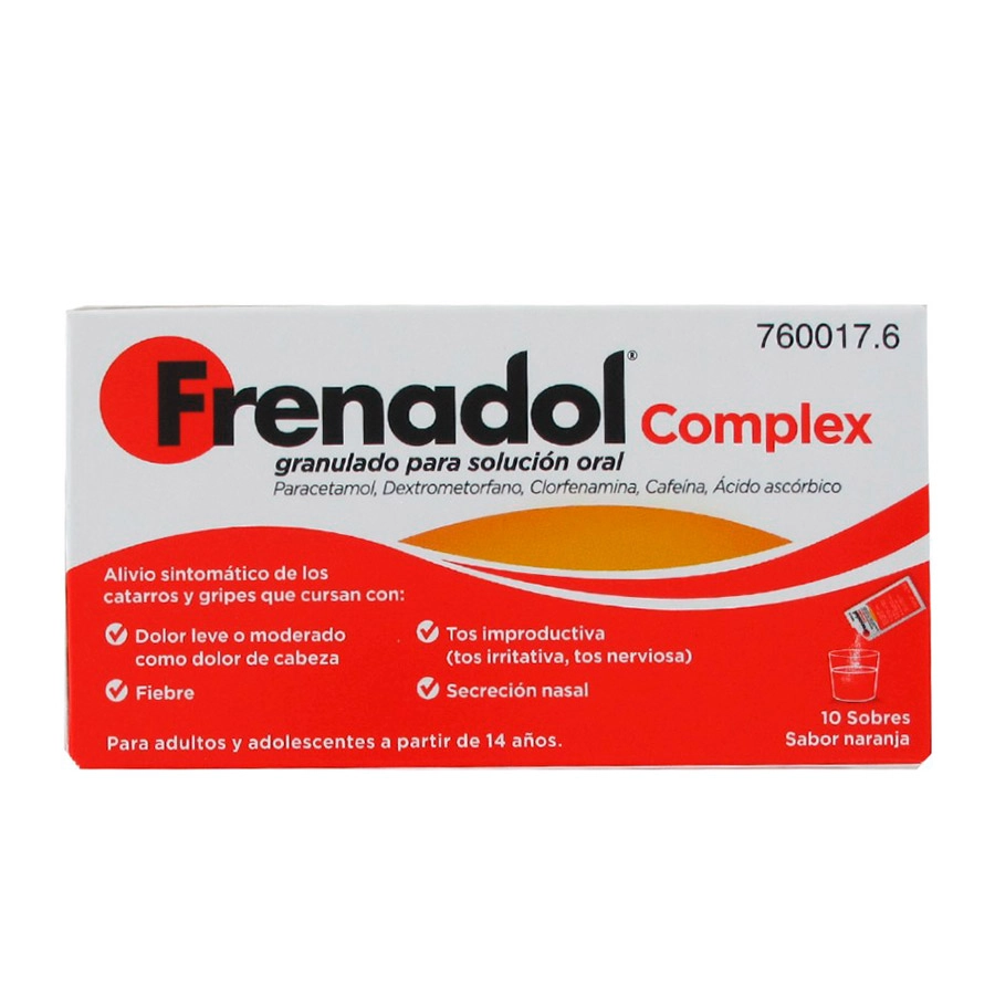 FRENADOL COMPLEX 10 SOBRES GRANULADO PARA SOLUCION ORAL