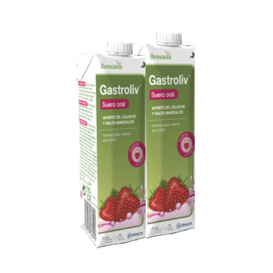 GASTROLIV SUERO ORAL  2 BRIKS 250 ML SABOR FRESA