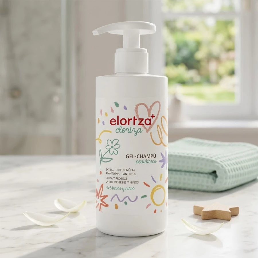 GEL-CHAMPU BAÑO DE ESPUMA PEDIATRICO ELORTZA BOTIKA 400ML