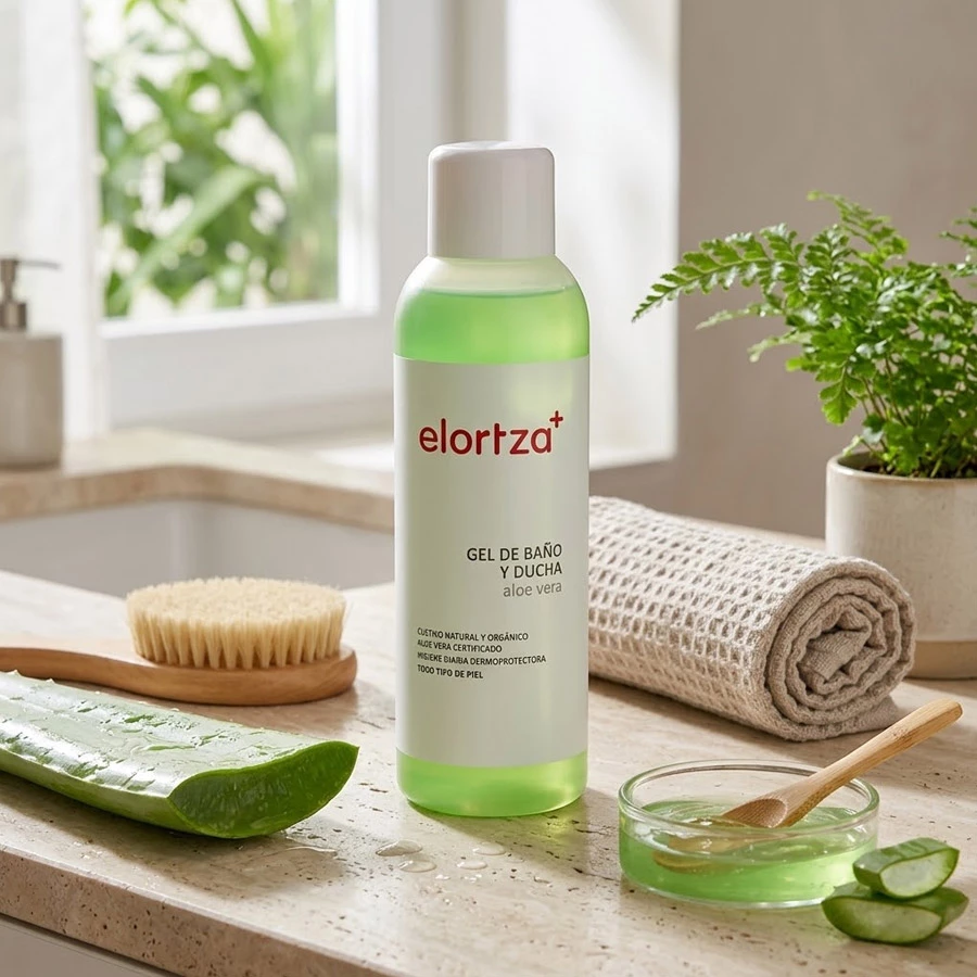 VENTA GEL DE ALOE VERA BAÑO Y DUCHA ELORTZA BOTIKA 1 LITRO