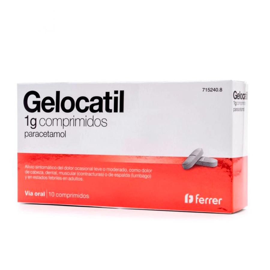 GELOCATIL 1 G 10 COMPRIMIDOS