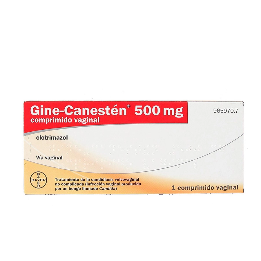 GINE-CANESTEN 500 MG 1 COMPRIMIDO VAGINAL