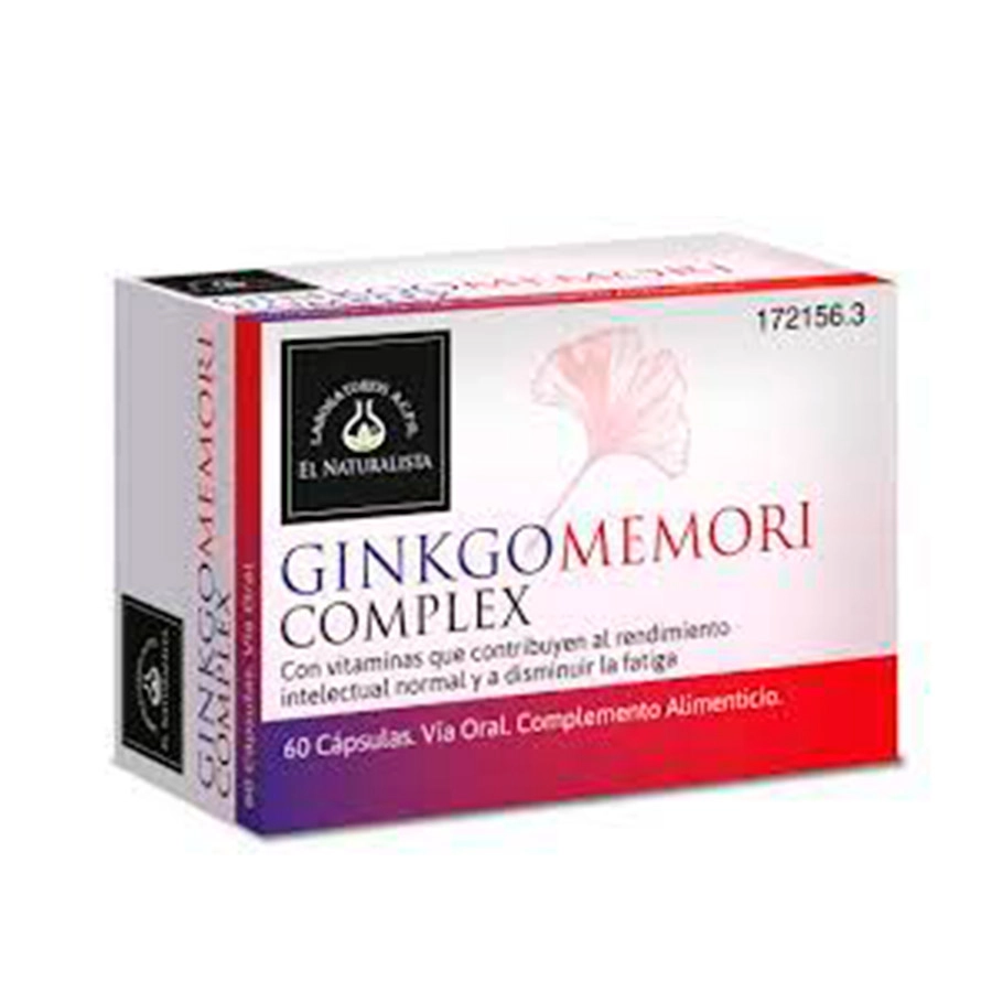 GINKGOMEMORI COMPLEX EL NATURALISTA  60 CAPSULAS