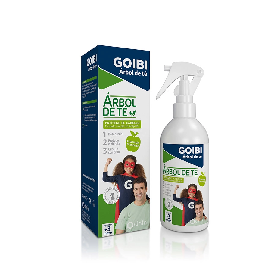 GOIBI ARBOL DE TE  1 SPRAY 250 ML AROMA MANZANA