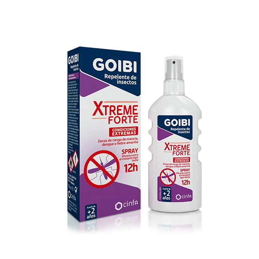 GOIBI XTREME FORTE REPELENTE DE INSECTOS  1 SPRAY 75 ML