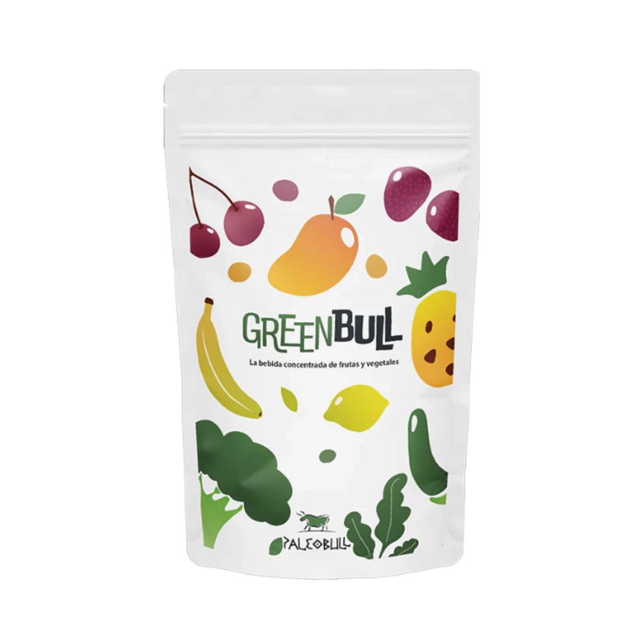 GREENBULL BEBIDA CONCENTRADA DE FRUTAS Y VEGETALES PALEOBULL 240GR