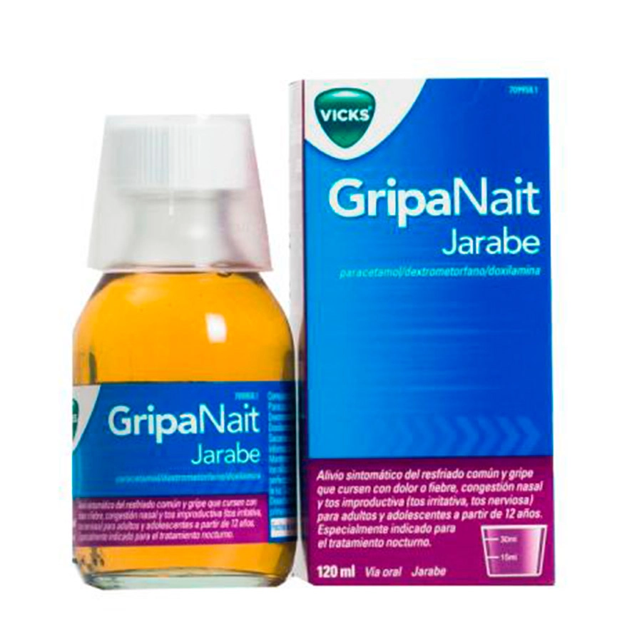 GRIPANAIT JARABE 1 FRASCO 120 ML