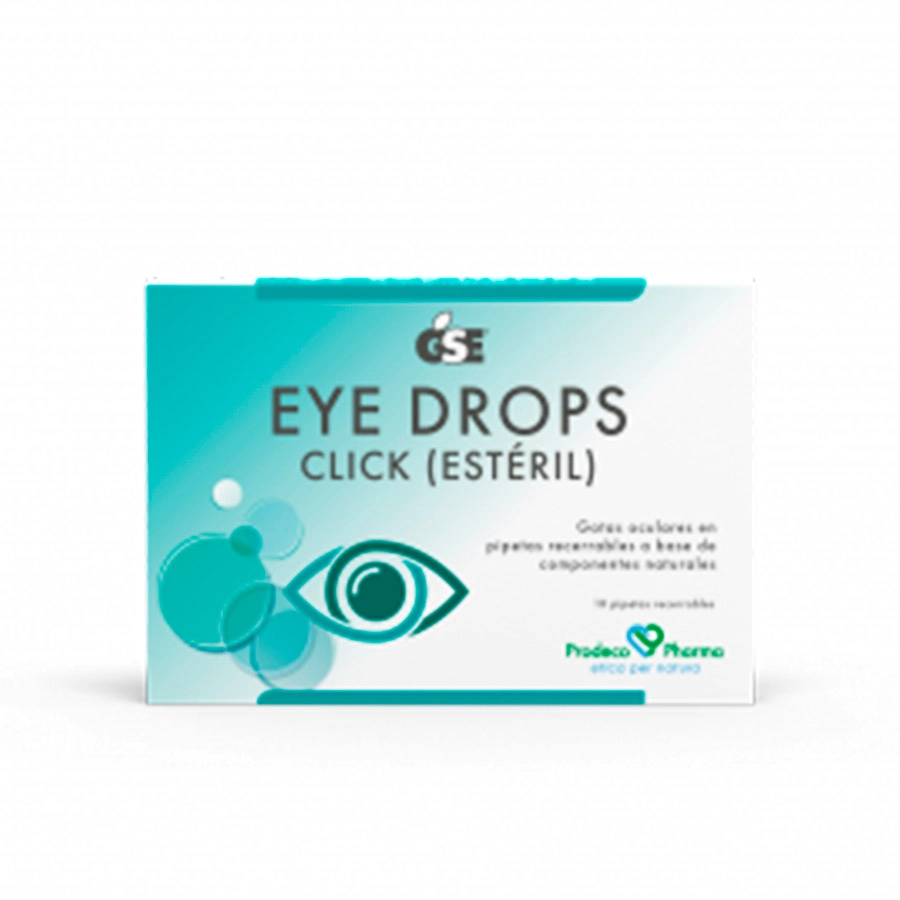GSE EYE DROPS CLICK  10 PIPETAS RECERRABLES 0,5 ML