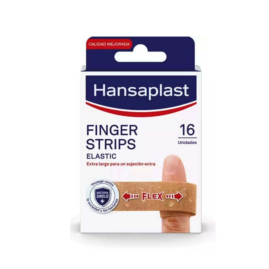 HANSAPLAST TIRAS ADHESIVAS PARA DEDOS APOSITO ADHESIVO 16 UNIDADES