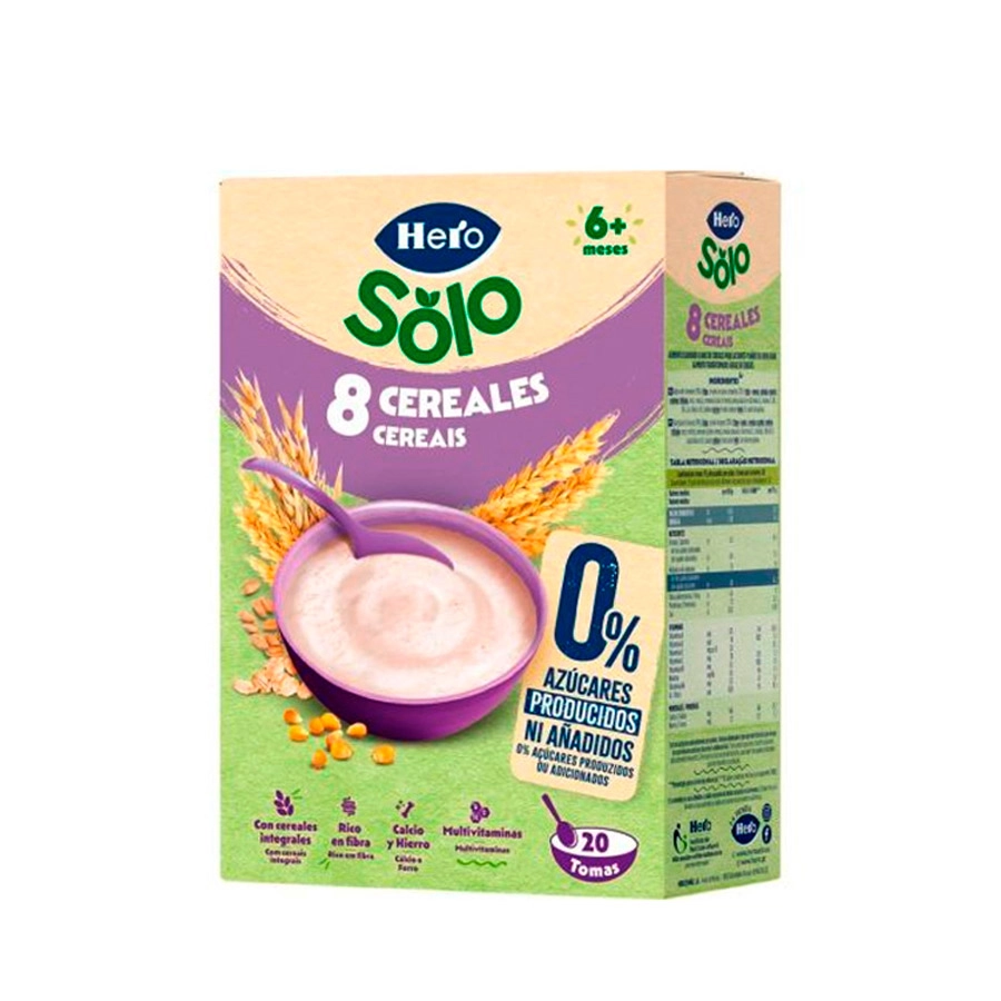 HERO 8 CEREALES  1 BOLSA 340 G