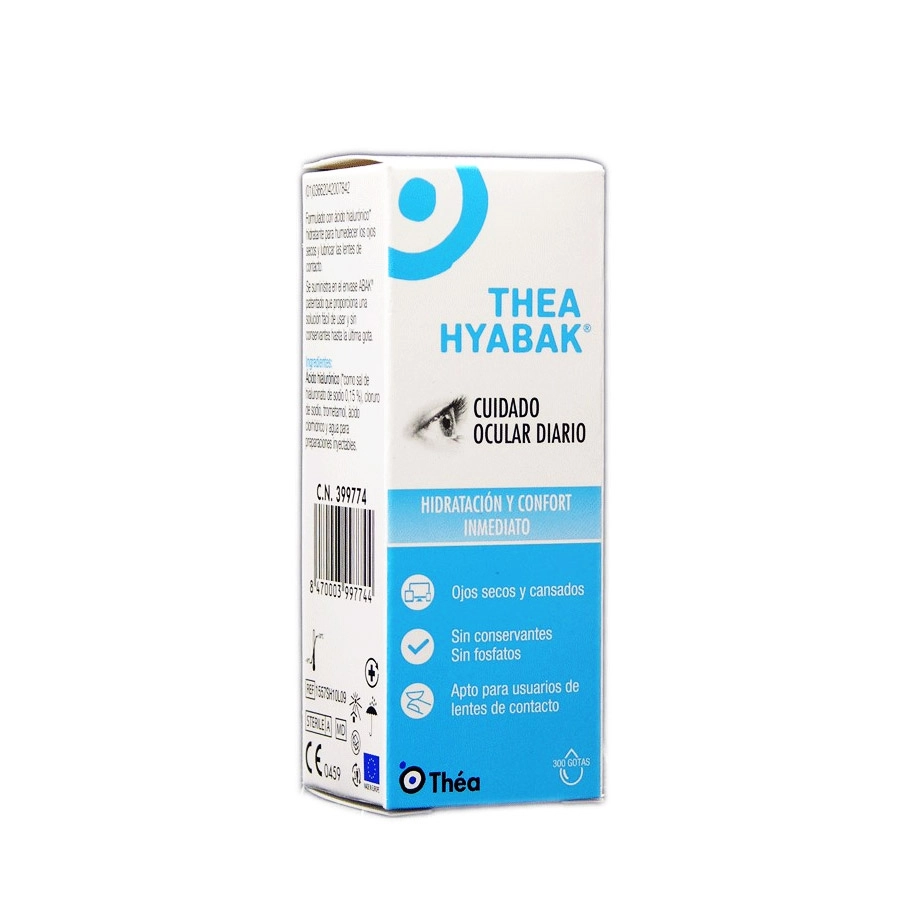 HYABAK SOLUCION HIDRATANTE LENTES DE CONTACTO 1 ENVASE 10 ML