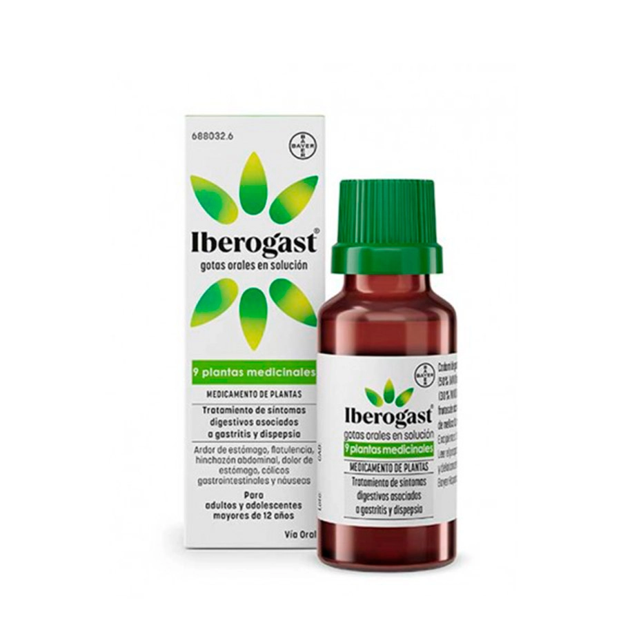 IBEROGAST GOTAS ORALES EN SOLUCION 1 FRASCO 50 ML
