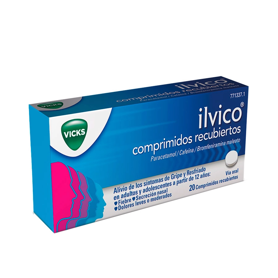 ILVICO 20 COMPRIMIDOS RECUBIERTOS