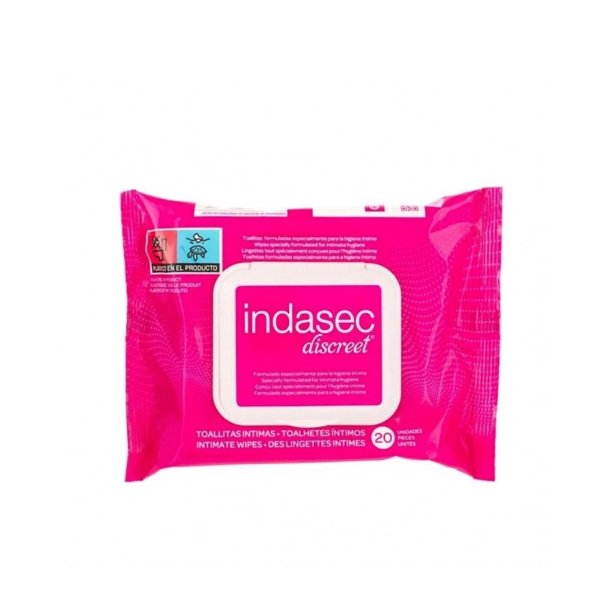 INDASEC TOALLITAS INTIMAS  20 TOALLITAS