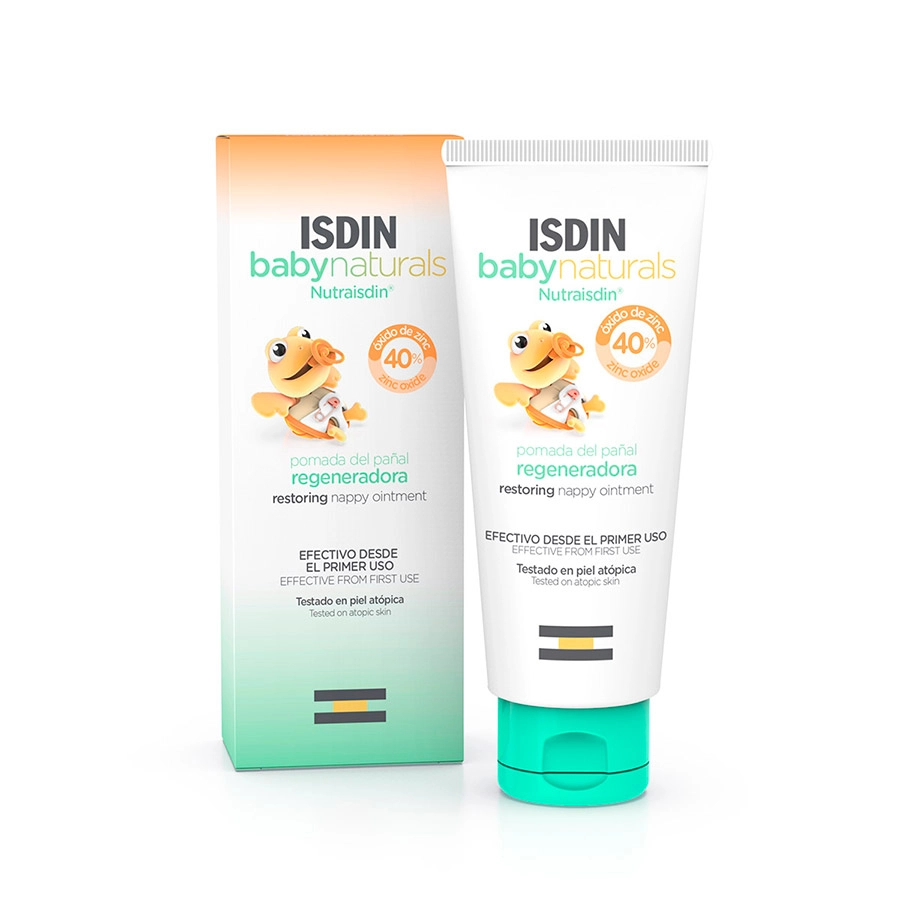 ISDIN BABY NATURALS NUTRAISDIN ZN40 POMADA DEL PAÑAL REGENERADORA  1 ENVASE 50 ML