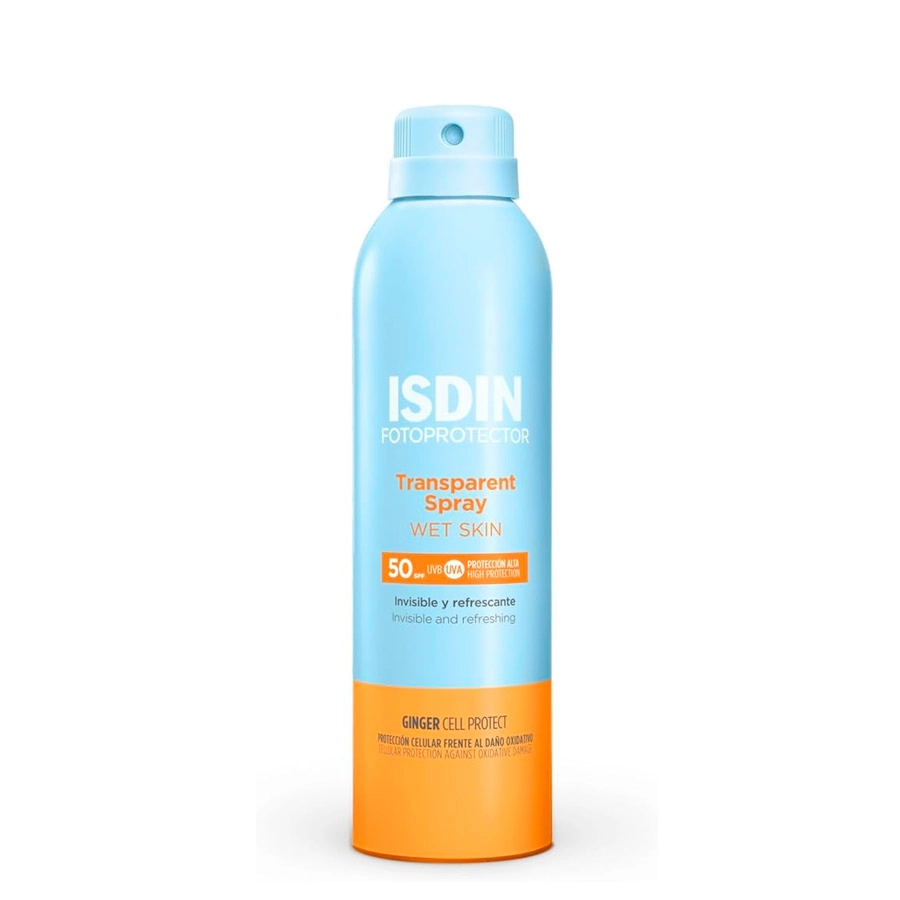 ISDIN FOTOPROTECTOR TRANSPARENT SPRAY WET SKIN SPF 50  1 ENVASE 250 ML