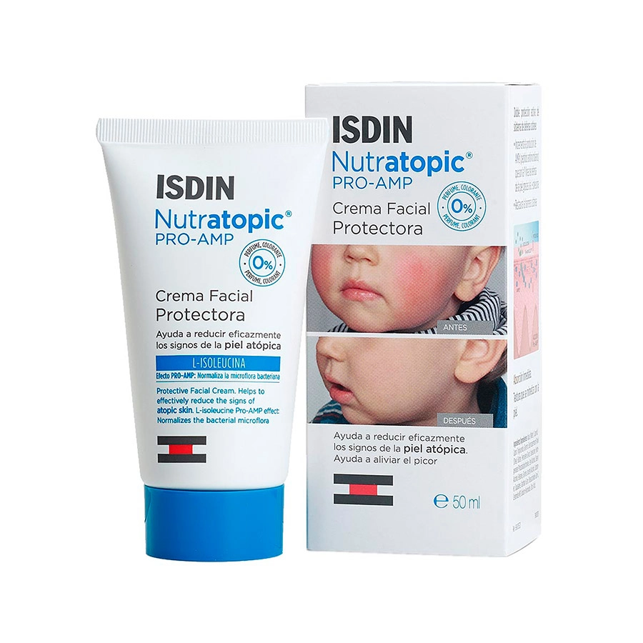 ISDIN NUTRATOPIC PRO-AMP CREMA FACIAL PROTECTORA  1 ENVASE 50 ML