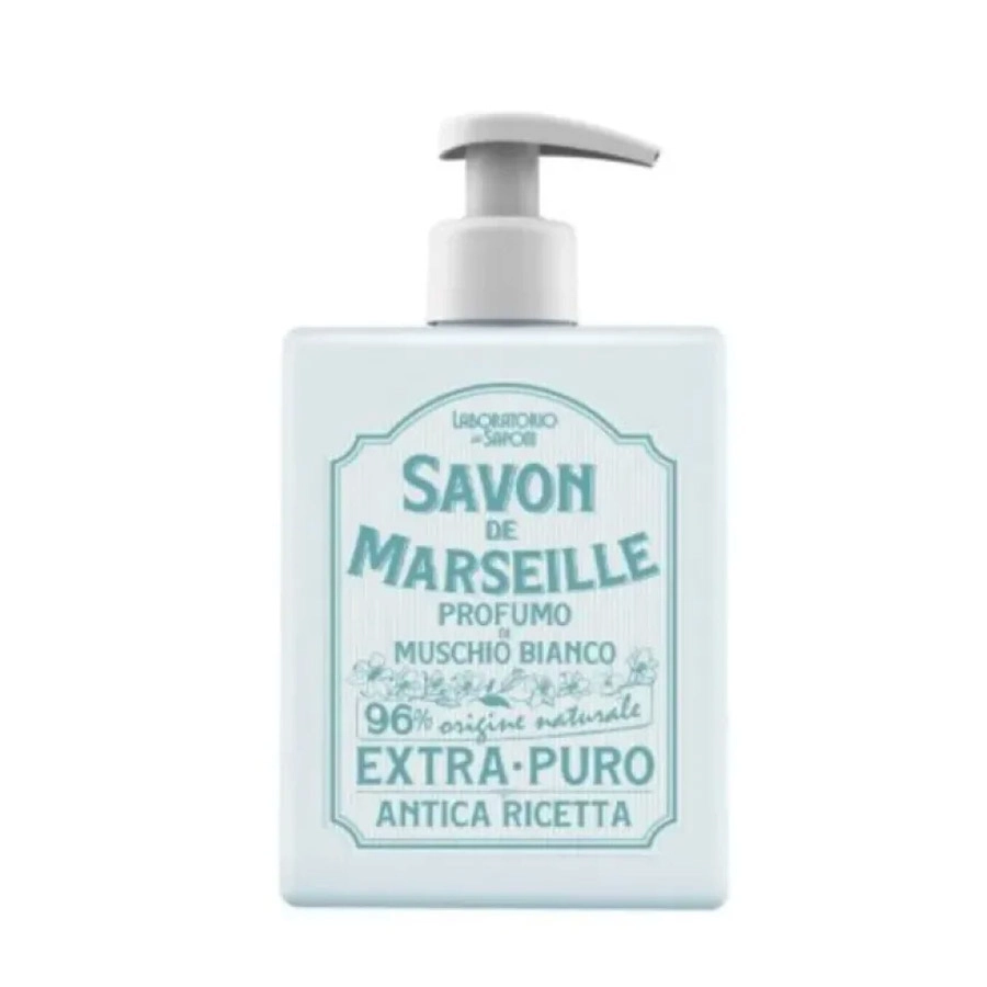 JABON DE MARSELLA PERFUME DE ALMIZCLE BLANCO 500ML