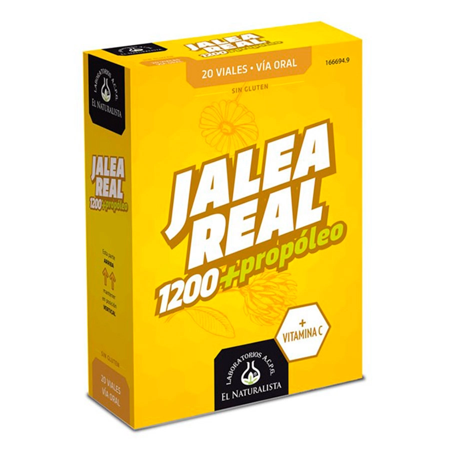 JALEA REAL EL NATURALISTA  20 VIALES 10 ML