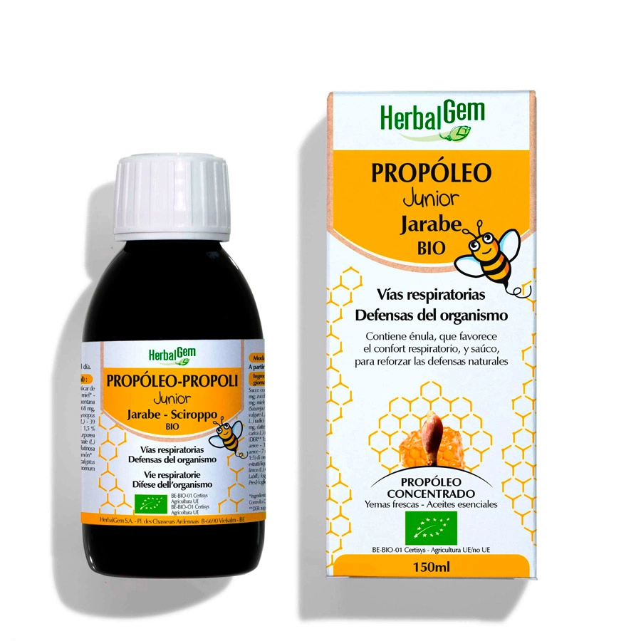 JARABE PROPOLEO JUNIOR BIO 150 ML HERBALGEM
