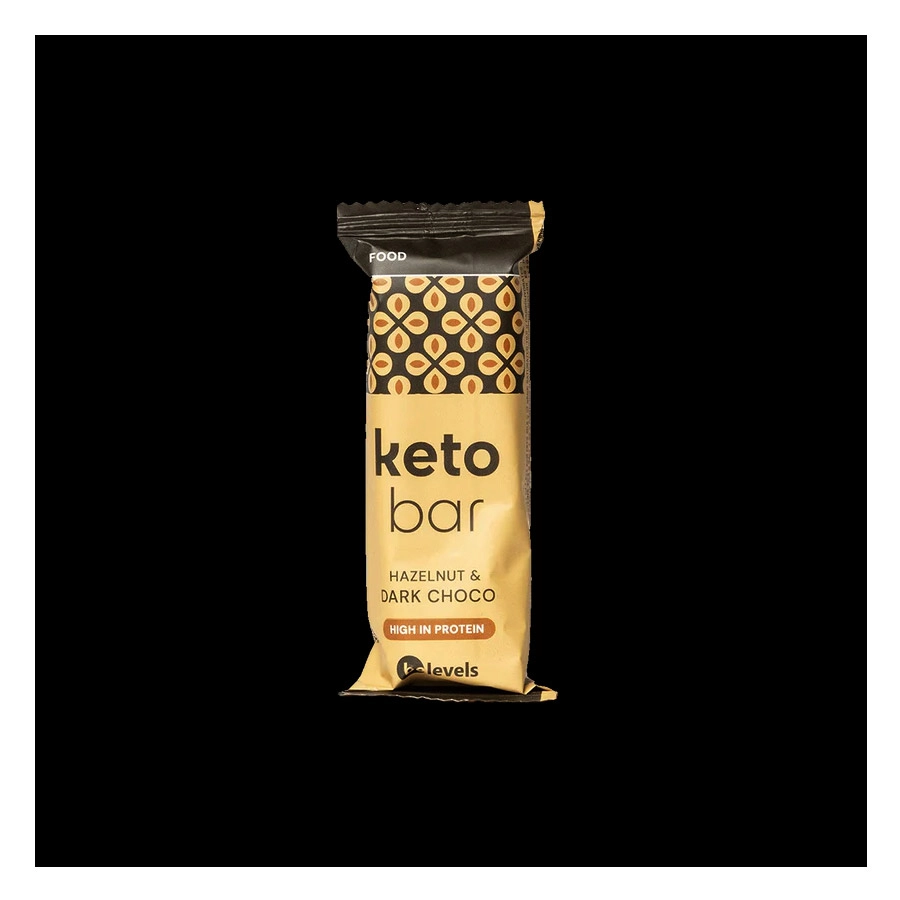 KETO BAR BELEVELS BARRITAS 40 G SABOR AVELLANA & CHOCO NEGRO